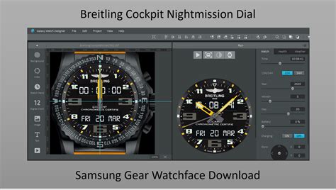 Download the Breitling Cockpit Nightmission Dial 